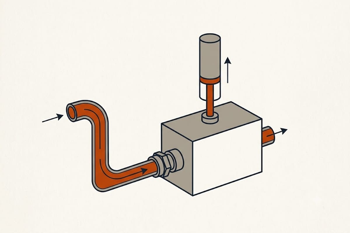 Piped supply against stored fuel