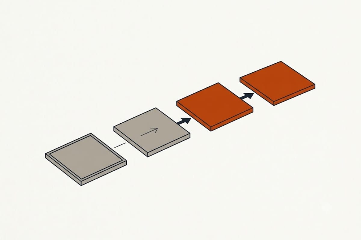 The operating sequence