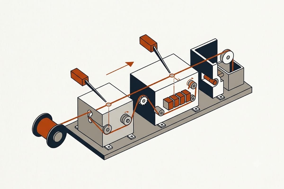 Switch positions in the service path